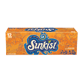 Sunkist  orange flavor soda, 12-pack, 12-fl. oz. Full-Size Picture